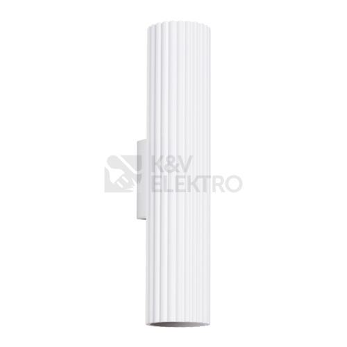 Nástěnné svítidlo SOLLUX KARBON 30 bílá GU10 2x10W bez žárovek SL.1539