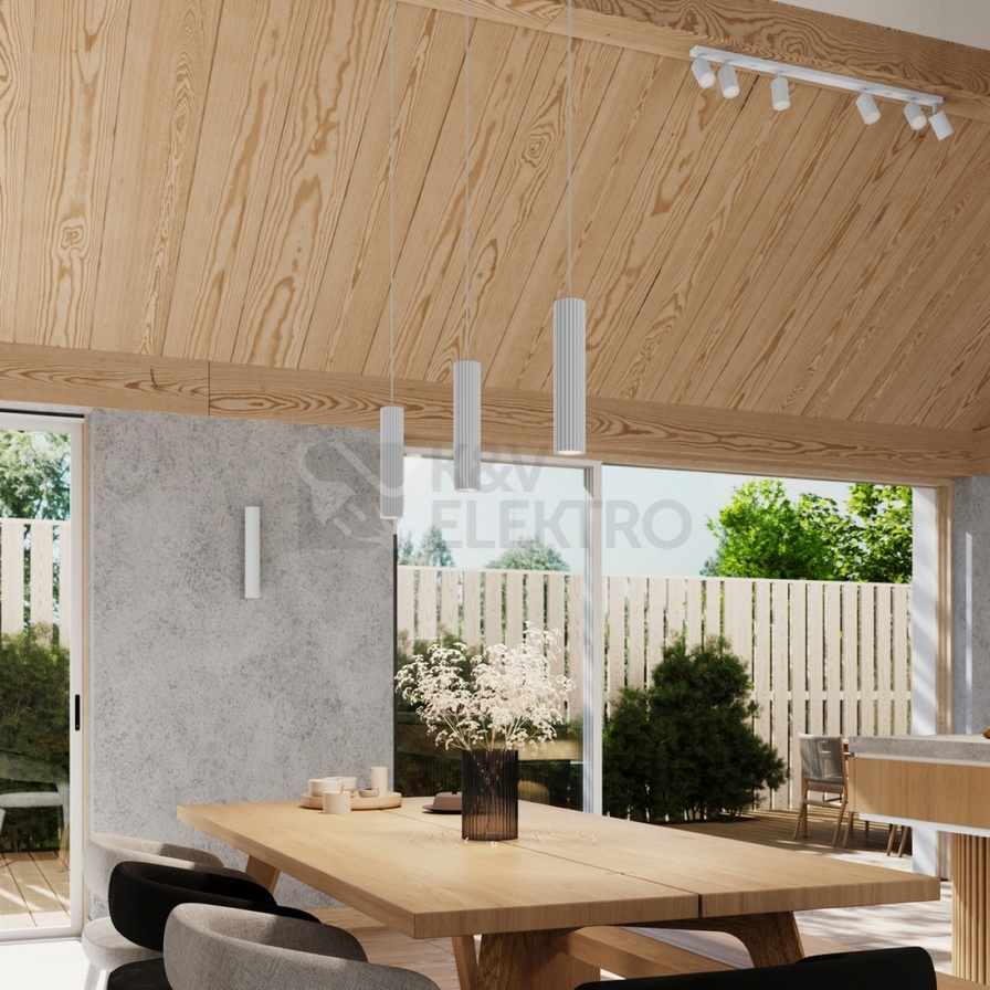 Obrázek produktu Nástěnné svítidlo SOLLUX KARBON 30 bílá GU10 2x10W bez žárovek SL.1539 1
