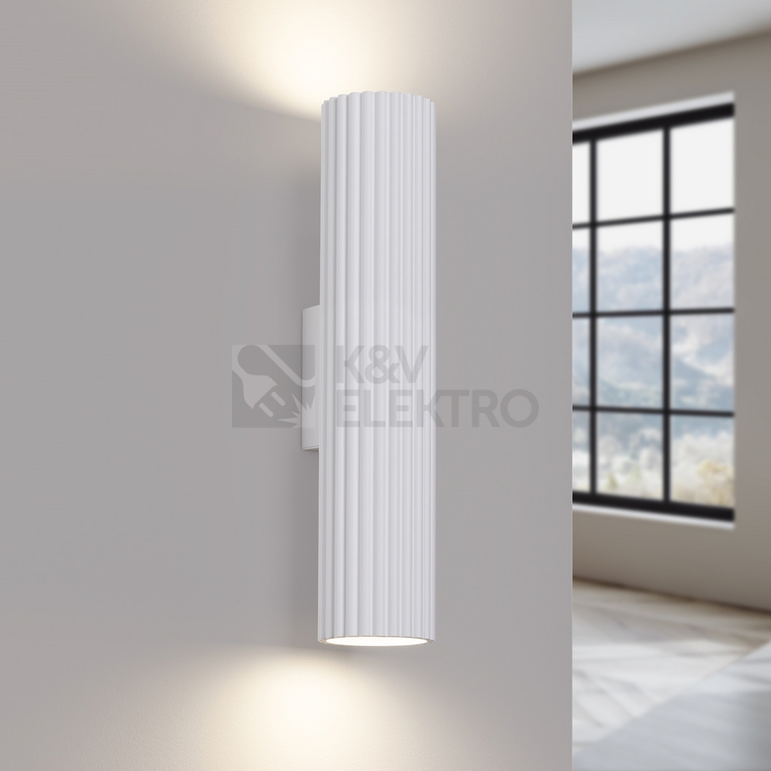 Obrázek produktu Nástěnné svítidlo SOLLUX KARBON 30 bílá GU10 2x10W bez žárovek SL.1539 4