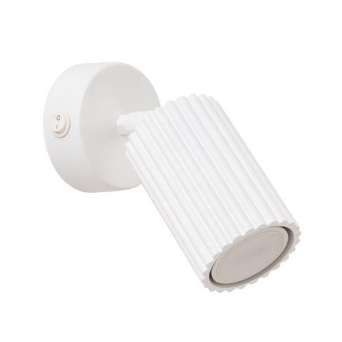 Nástěnné svítidlo SOLLUX KARBON bílá GU10 1x10W bez žárovky SL.1541