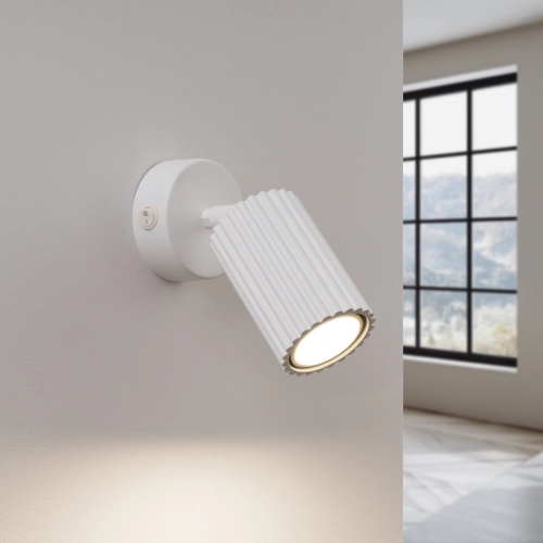 Nástěnné svítidlo SOLLUX KARBON bílá GU10 1x10W bez žárovky SL.1541 (obrázek 7)