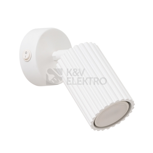 Nástěnné svítidlo SOLLUX KARBON bílá GU10 1x10W bez žárovky SL.1541