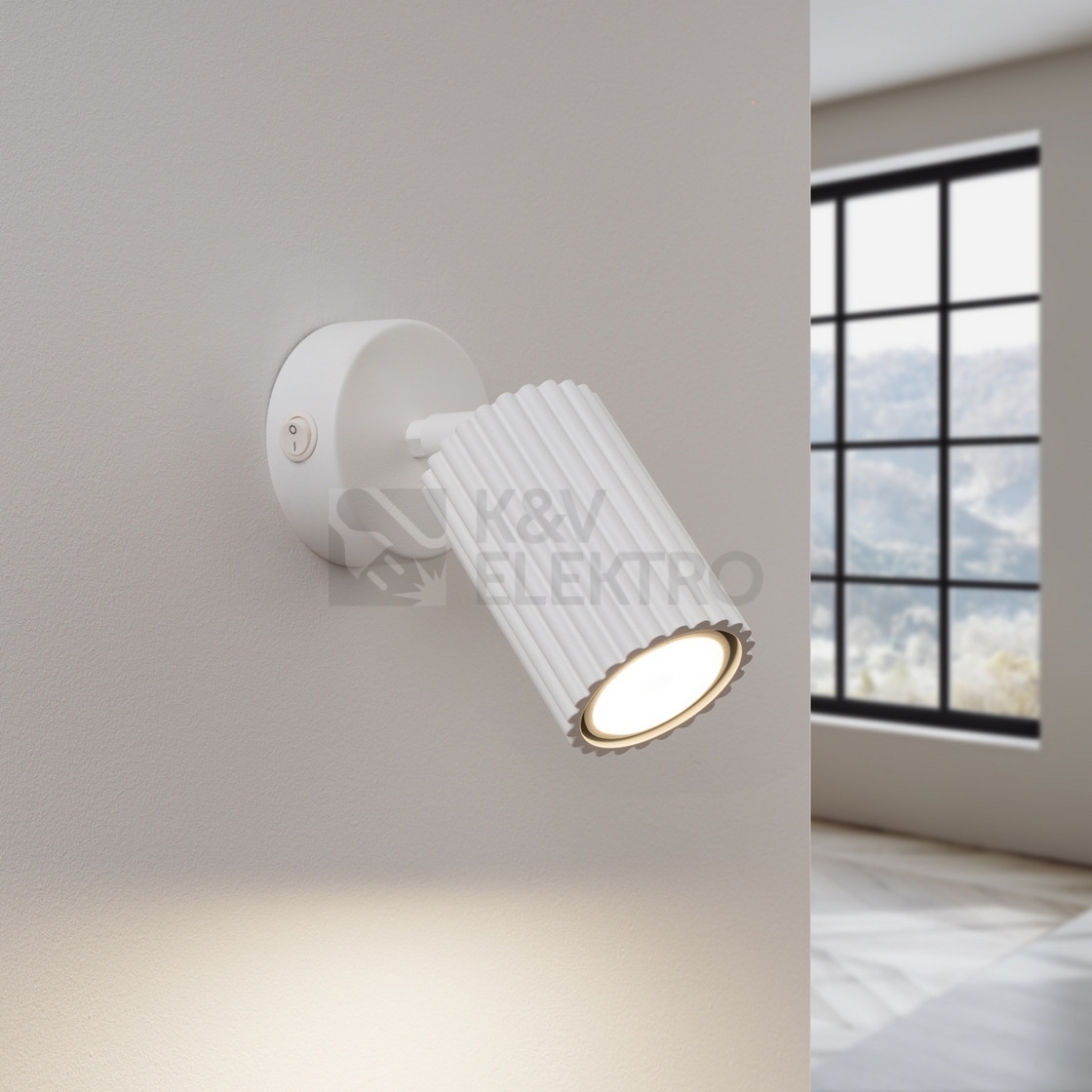 Obrázek produktu Nástěnné svítidlo SOLLUX KARBON bílá GU10 1x10W bez žárovky SL.1541 4