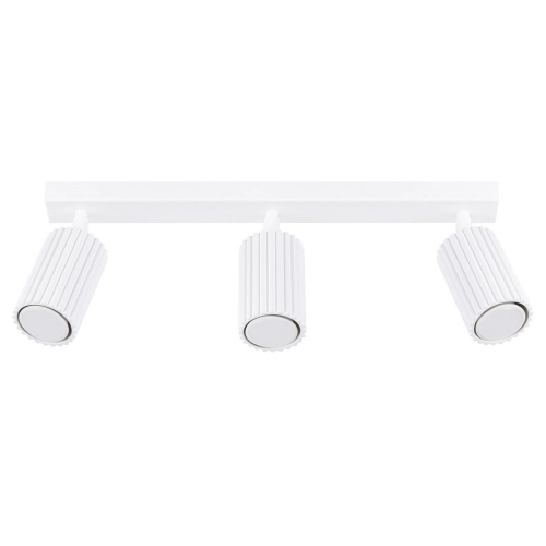 Stropní svítidlo SOLLUX KARBON 3L bílá GU10 3x10W bez žárovek SL.1543