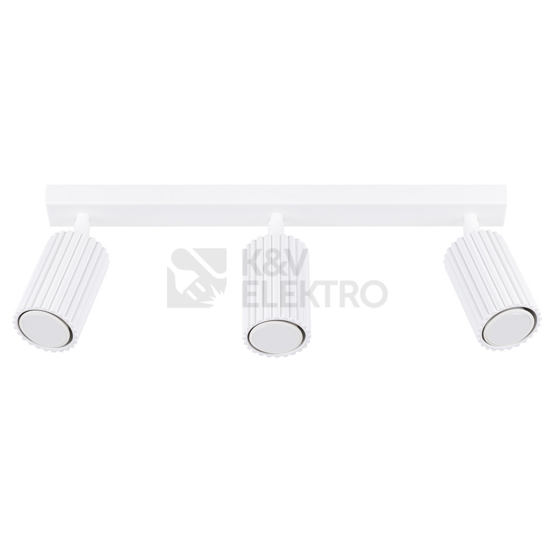 Obrázek produktu Stropní svítidlo SOLLUX KARBON 3L bílá GU10 3x10W bez žárovek SL.1543 0