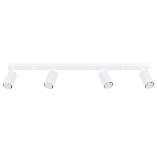 Stropní svítidlo SOLLUX KARBON 4L bílá GU10 4x10W bez žárovek SL.1546