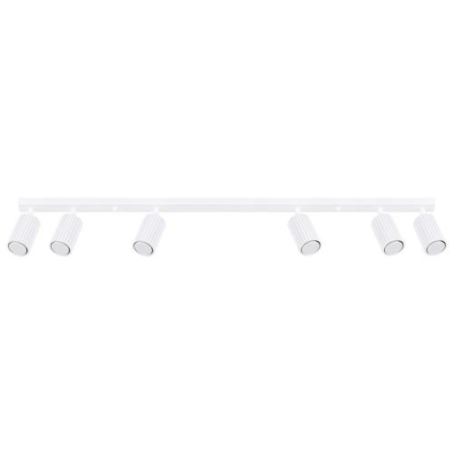 Stropní svítidlo SOLLUX KARBON 6L bílá GU10 6x10W bez žárovek SL.1547