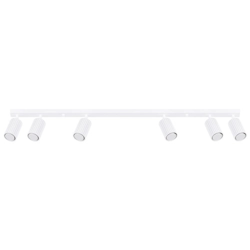 Stropní svítidlo SOLLUX KARBON 6L bílá GU10 6x10W bez žárovek SL.1547