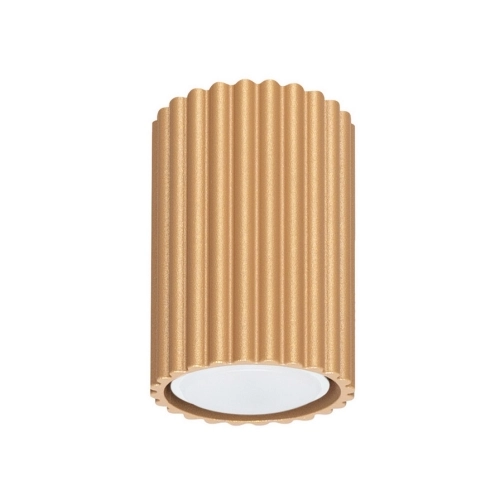 Stropní svítidlo SOLLUX KARBON 10 zlaté GU10 1x10W bez žárovky SL.1549