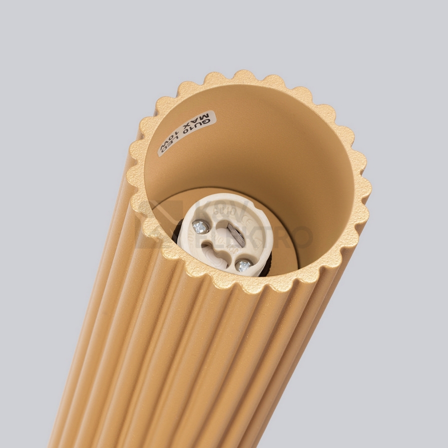 Obrázek produktu Stropní svítidlo SOLLUX KARBON 10 zlaté GU10 1x10W bez žárovky SL.1549 7