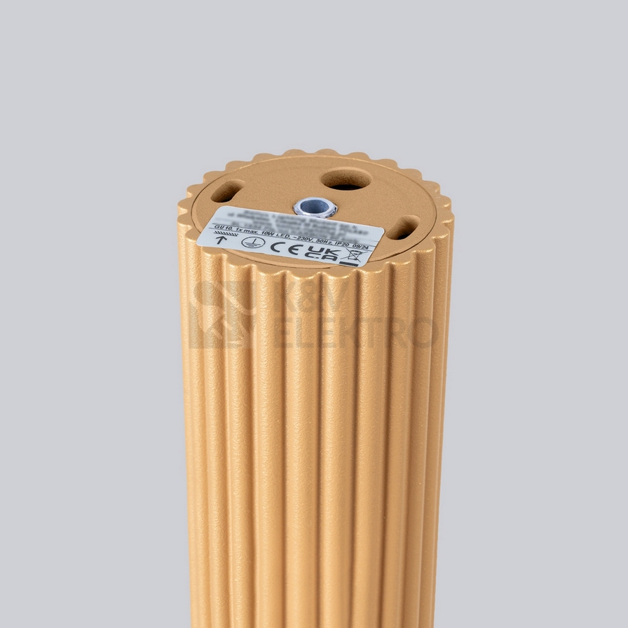 Obrázek produktu Stropní svítidlo SOLLUX KARBON 10 zlaté GU10 1x10W bez žárovky SL.1549 8