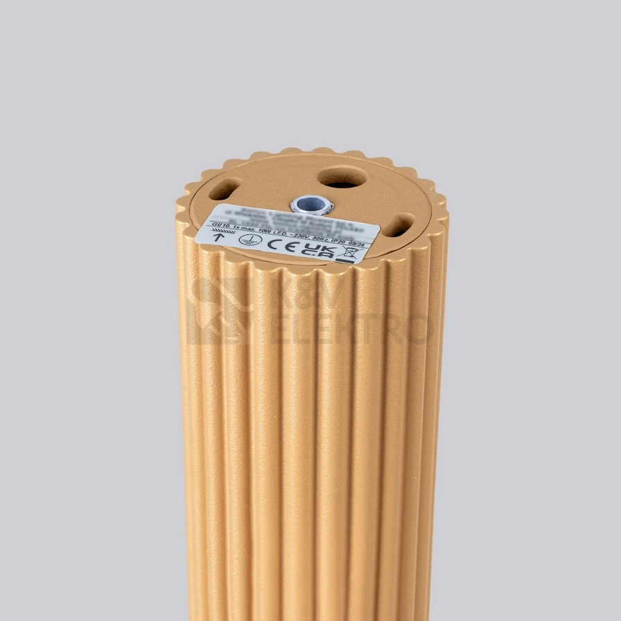 Obrázek produktu Stropní svítidlo SOLLUX KARBON 10 zlaté GU10 1x10W bez žárovky SL.1549 8