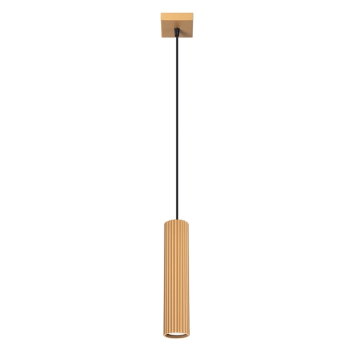 Závěsné svítidlo SOLLUX KARBON 1 zlaté GU10 1x10W bez žárovky SL.1554