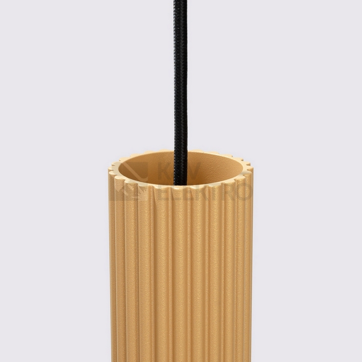 Obrázek produktu Závěsné svítidlo SOLLUX KARBON 1 zlaté GU10 1x10W bez žárovky SL.1554 8