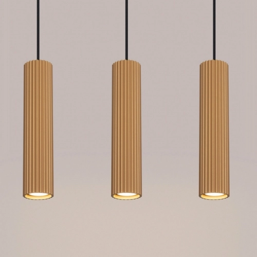 Závěsné svítidlo SOLLUX KARBON 3L zlaté GU10 3x10W bez žárovek SL.1556 (obrázek 7)