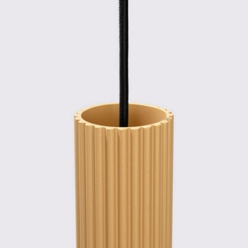 Závěsné svítidlo SOLLUX KARBON 3L zlaté GU10 3x10W bez žárovek SL.1556 (obrázek 4)