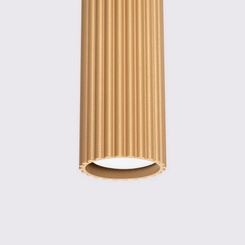 Závěsné svítidlo SOLLUX KARBON 3L zlaté GU10 3x10W bez žárovek SL.1556 (obrázek 6)