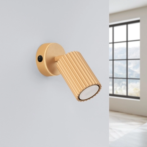Závěsné svítidlo SOLLUX KARBON zlaté GU10 1x10W bez žárovky SL.1560 (obrázek 10)