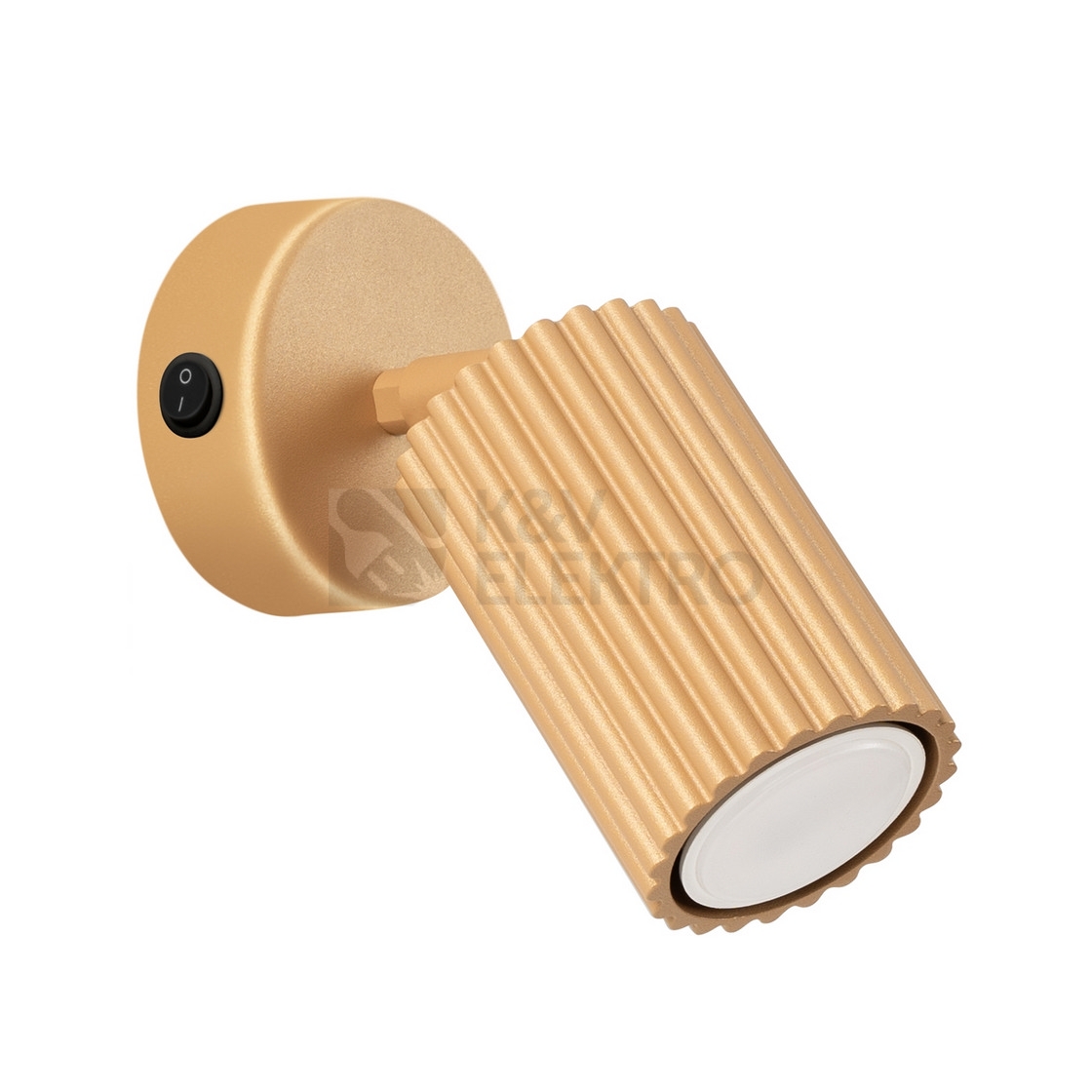 Obrázek produktu Závěsné svítidlo SOLLUX KARBON zlaté GU10 1x10W bez žárovky SL.1560 0