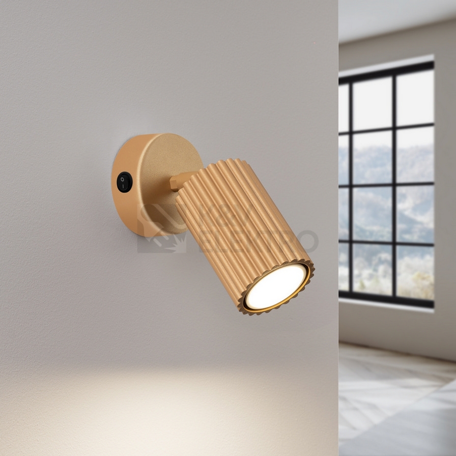 Obrázek produktu Závěsné svítidlo SOLLUX KARBON zlaté GU10 1x10W bez žárovky SL.1560 4