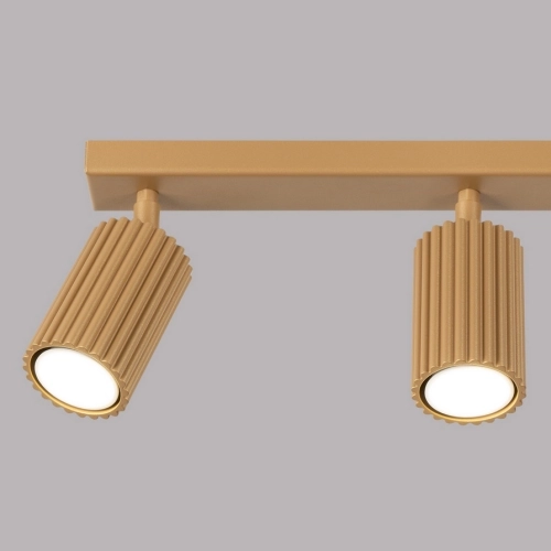 Stropní svítidlo SOLLUX KARBON 3L zlaté GU10 3x10W bez žárovek SL.1562 (obrázek 10)