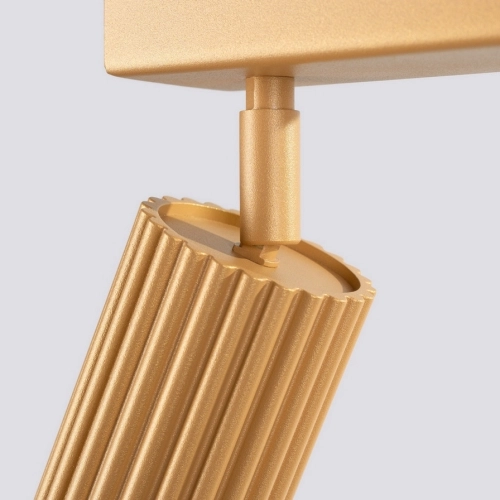 Stropní svítidlo SOLLUX KARBON 3L zlaté GU10 3x10W bez žárovek SL.1562 (obrázek 8)