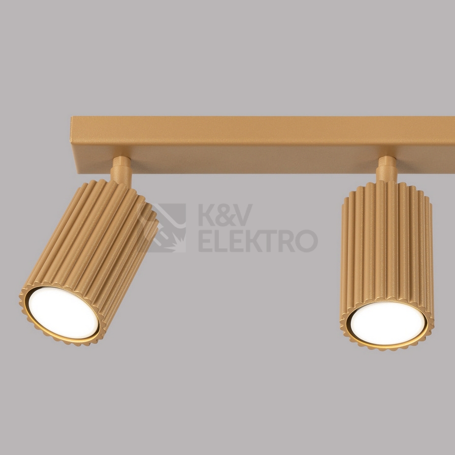 Obrázek produktu Stropní svítidlo SOLLUX KARBON 3L zlaté GU10 3x10W bez žárovek SL.1562 9