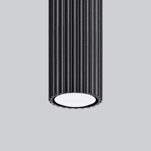 Stropní svítidlo SOLLUX KARBON 10 černá GU10 1x10W bez žárovky SL.1568 (obrázek 3)