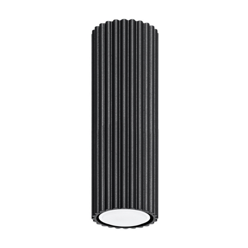 Stropní svítidlo SOLLUX KARBON 20 černá GU10 1x10W bez žárovky SL.1569