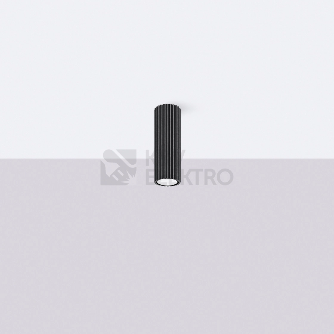 Obrázek produktu Stropní svítidlo SOLLUX KARBON 20 černá GU10 1x10W bez žárovky SL.1569 4