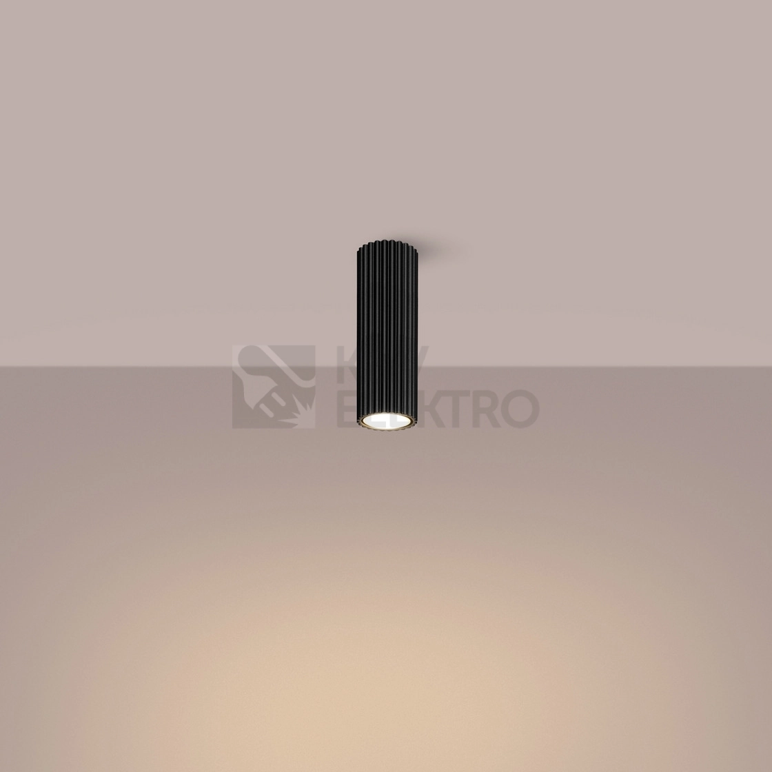 Obrázek produktu Stropní svítidlo SOLLUX KARBON 20 černá GU10 1x10W bez žárovky SL.1569 5