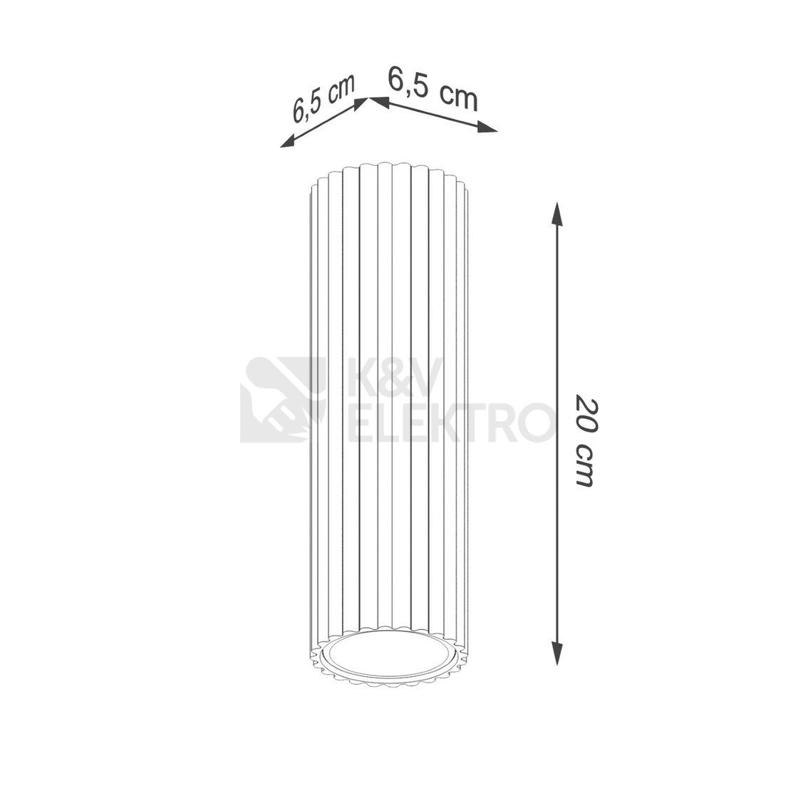 Obrázek produktu Stropní svítidlo SOLLUX KARBON 20 černá GU10 1x10W bez žárovky SL.1569 10