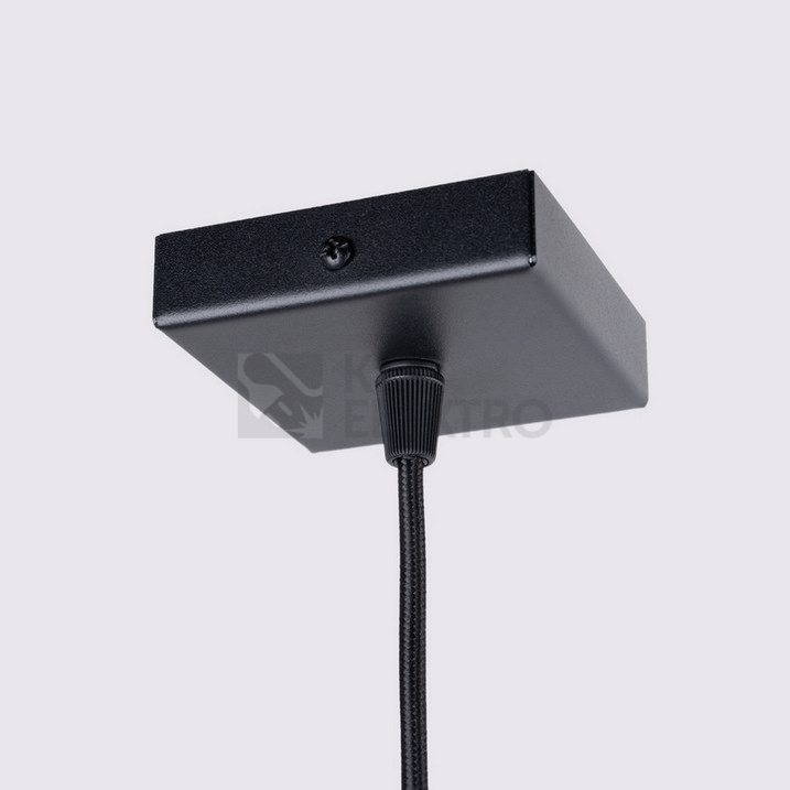 Obrázek produktu Závěsné svítidlo SOLLUX KARBON 1 černá GU10 1x10W bez žárovky SL.1573 11