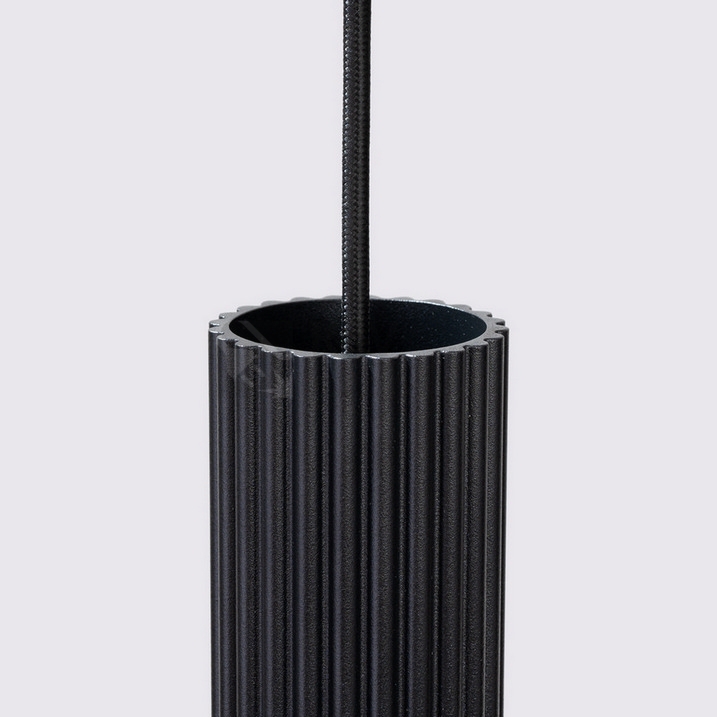 Obrázek produktu Závěsné svítidlo SOLLUX KARBON 1 černá GU10 1x10W bez žárovky SL.1573 12