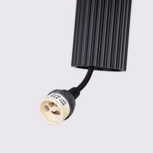 Závěsné svítidlo SOLLUX KARBON 3L černá GU10 3x10W bez žárovek SL.1575 (obrázek 8)