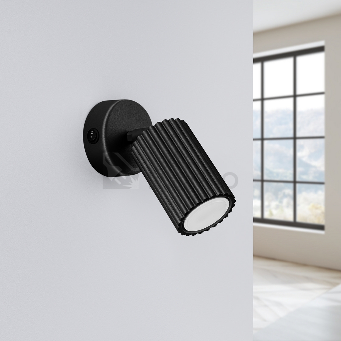 Obrázek produktu Nástěnné svítidlo SOLLUX KARBON černá GU10 1x10W bez žárovky SL.1579 3