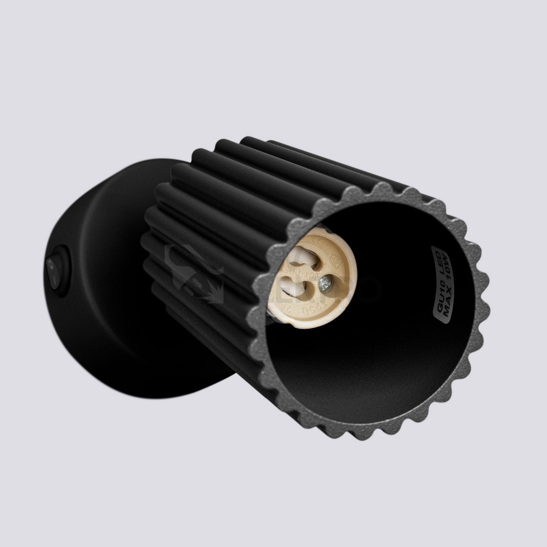 Obrázek produktu Nástěnné svítidlo SOLLUX KARBON černá GU10 1x10W bez žárovky SL.1579 7