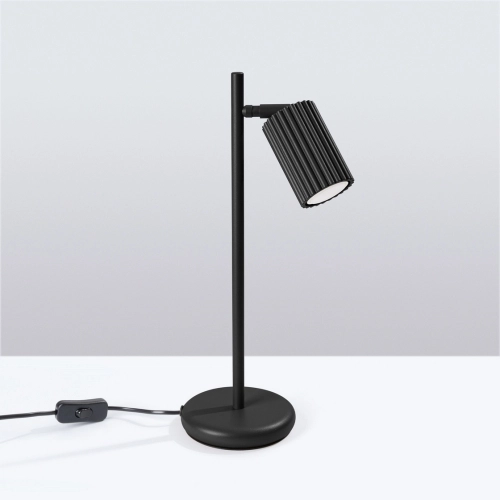 Stolní lampa SOLLUX KARBON černá GU10 1x10W bez žárovky SL.1586 (obrázek 5)