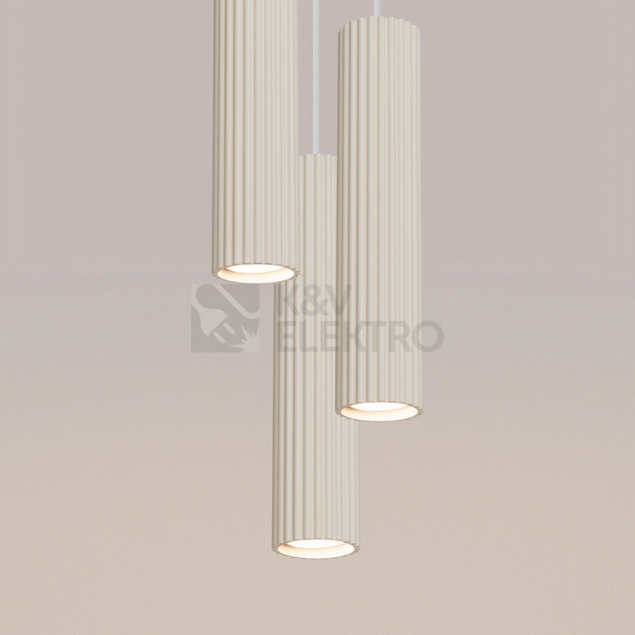 Obrázek produktu Závěsné svítidlo SOLLUX KARBON 3P krémová GU10 3x10W bez žárovek SL.1595 7