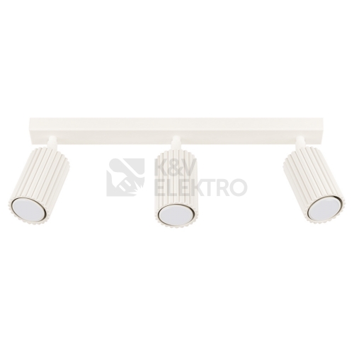 Stropní svítidlo SOLLUX KARBON 3L krémová GU10 3x10W bez žárovek SL.1600