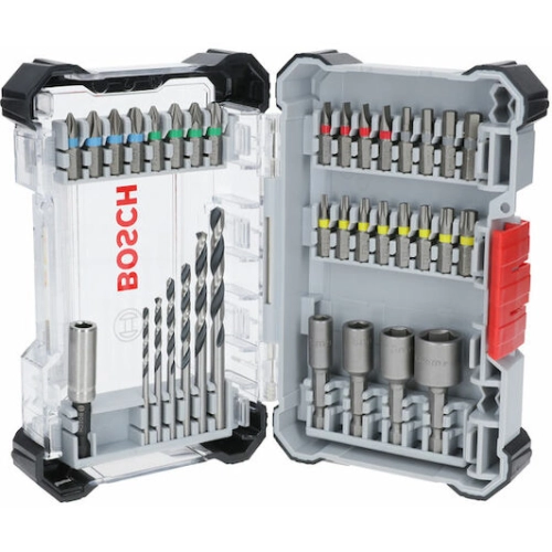 Sada vrtáků do kovu a bitů Extra Hard Bosch 35dílná 2.607.017.729