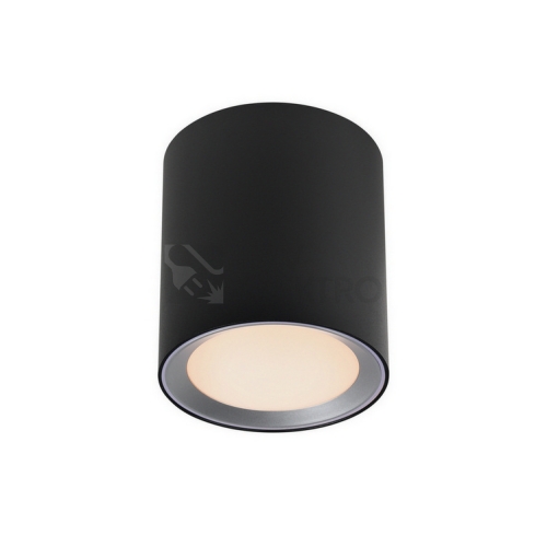Stropní LED svítidlo NORDLUX Landon Smart Long černé IP44 8W 2700K/4000K/6500K 2110850103