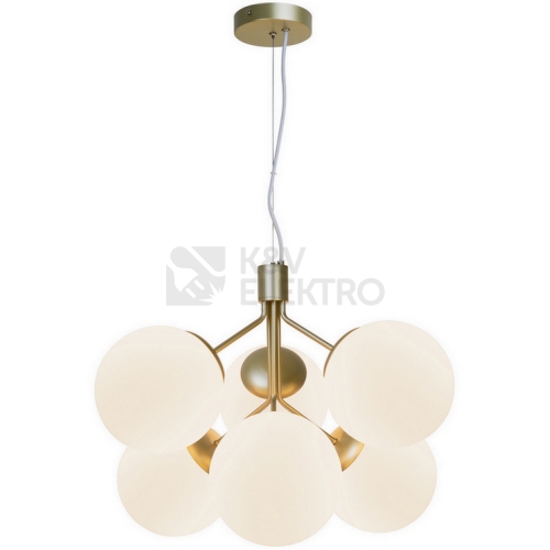 Závěsné svítidlo NORDLUX Ivona 62 E27 6x28W mosaz 2112163035