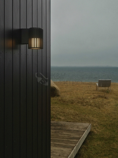 Obrázek produktu Venkovní nástěnné svítidlo NORDLUX Aludra 16 Seaside IP54 E27 1x15W antracit 2118011250 1