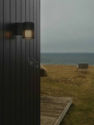 Obrázek produktu Venkovní nástěnné svítidlo NORDLUX Aludra 16 Seaside IP54 E27 1x15W antracit 2118011250 1