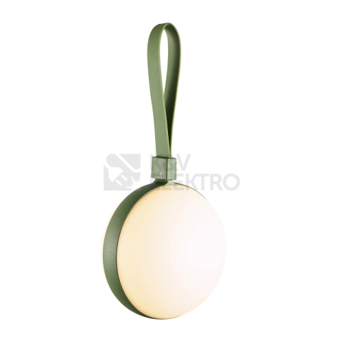Venkovní dobíjecí svítidlo NORDLUX Bring To-Go 12 zelené IP54 1W 2700K 2218013023