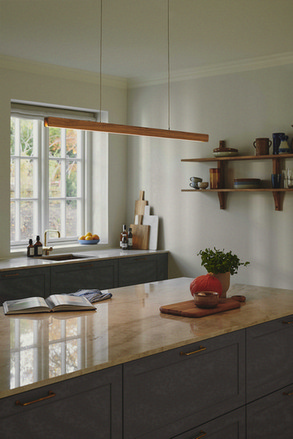 Závěsné LED svítidlo NORDLUX Ilgas 47W 3000K přírodní dřevo 2412053014