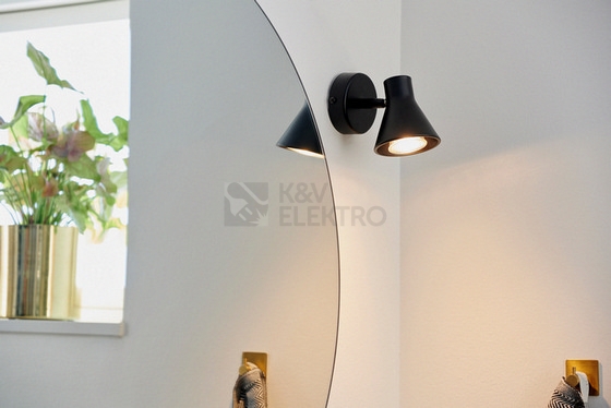 Obrázek produktu Nástěnné svítidlo NORDLUX Eik GU10 1x35W černá 45761003 1
