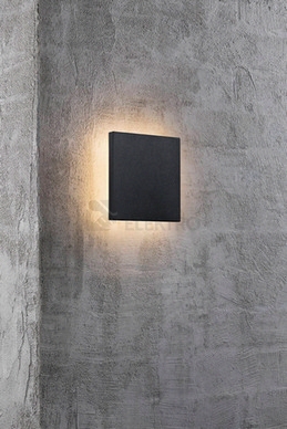Obrázek produktu Venkovní nástěnné LED svítidlo NORDLUX Artego Square IP54 8W 3000K černá 46951003 1