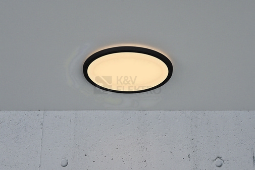 Obrázek produktu Stropní LED svítidlo NORDLUX Oja 29 18W 2700K černá krokově stmívatelné 47276003 1